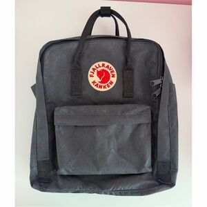 Fjallraven Kanken Black Backpack